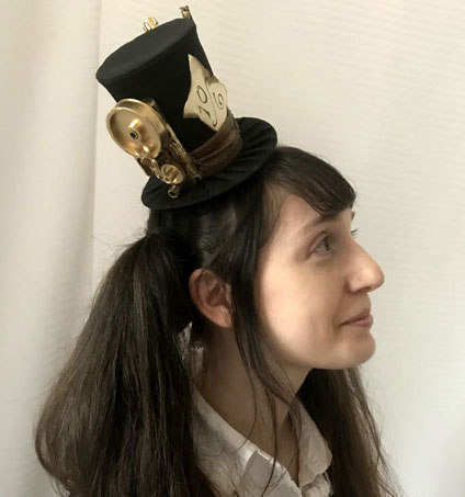 Steampunk Mad Hatter Black – Tiny Top Hats